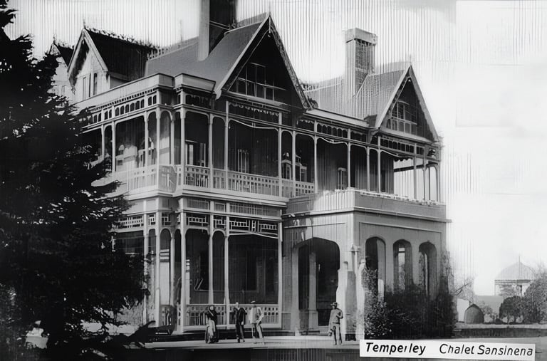 Chalet Sansinena en Temperley, hogar de Pastor Servando Obligado