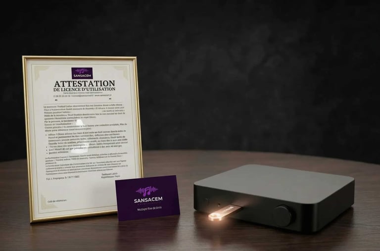 attestation sansacem musique légale sans sacem ni spré