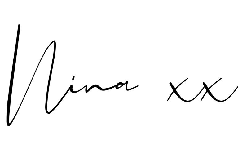Nina's signature