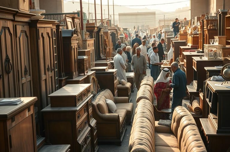 شراء أثاث مستعمل الرمال