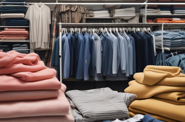 Household and industrial products neatly arranged.