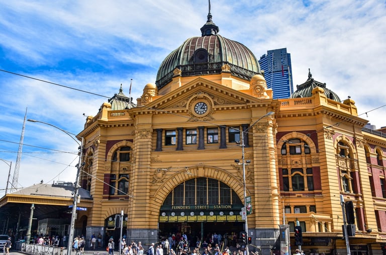 Flinders Street Station in Melbourne