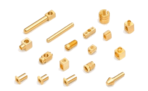 Electronic sensors Brass components Electrical insulating components Electrical terminals and pin
