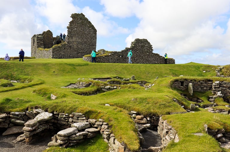 Jarlshof Shetland