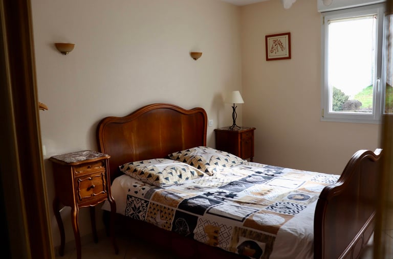 Gîte de Lamartinerye - Chambre du Rez-de-Chaussée