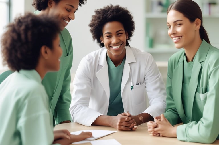 A warm, inviting scene of a person practicing daily self-care in a cozy home environment.