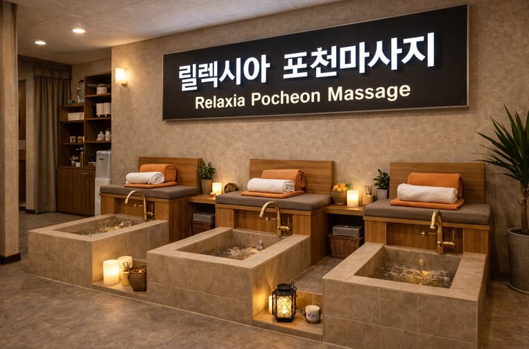 릴렉시아 포천마사지 고객 휴식 공간