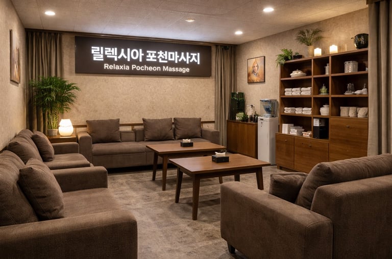 릴렉시아 포천마사지 포천 마사지샵 내부