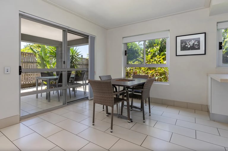 Indoor Dining area for 4 people