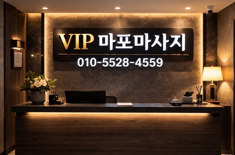 VIP 마포마사지 카운터