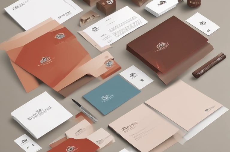 Materiales impresos como tarjetas, afichesm flyer, tarjeta de invitación y presentación