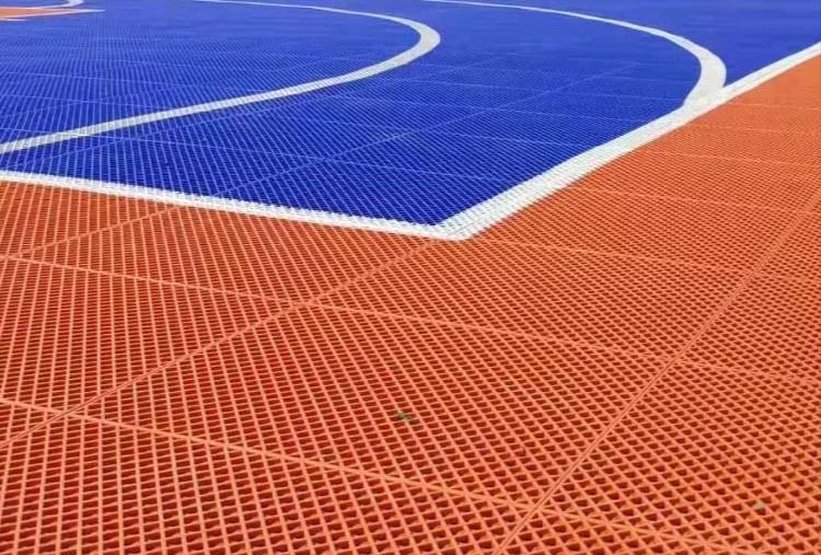 PP Modular Tiles Basketball court