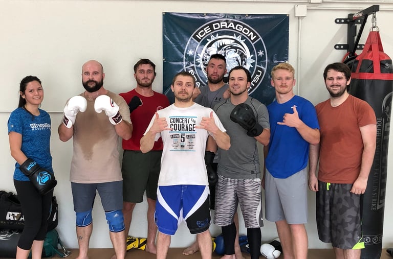 The Ice Dragon BJJ and Kickboxing Crew