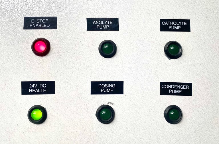 Electrolyser Test Rig Instrumentation Control SSR Engineering