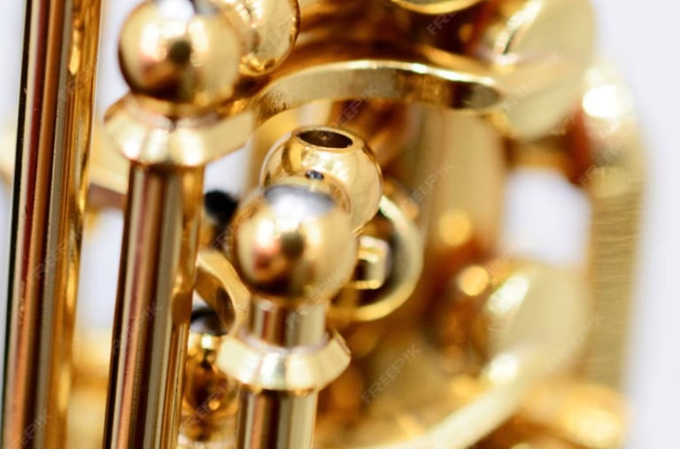 Brass material is used in Fölkel Audio hi-fi speakers