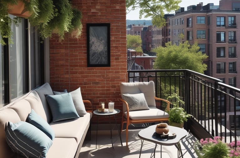 A serene lounge area with plush seating and ambient lighting creating a peaceful atmosphere.