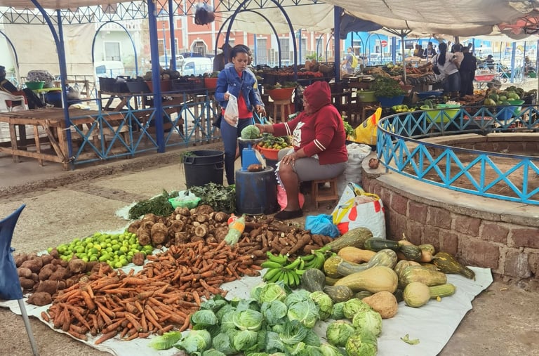 Market in São Vicente, Cape Verde