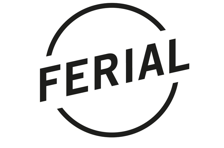 Logo de FERIAL, la Feria de Artes del Libro de la Universidad Nacional de las Artes