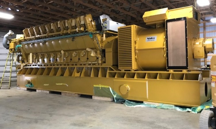 Caterpillar G20CM34 Natural Gas Generator Set