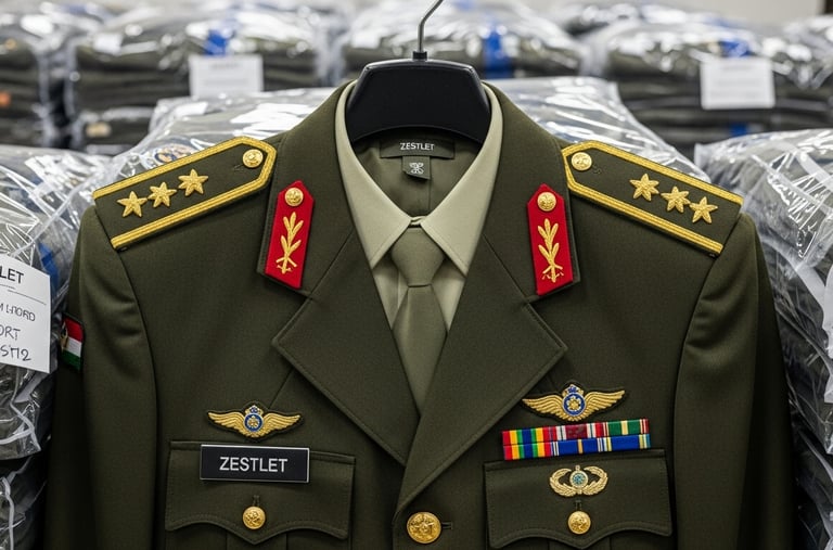 Over the decades, ZESTLET’s military uniforms have been worn in ceremonies, peacekeeping missions, and national parades in mu