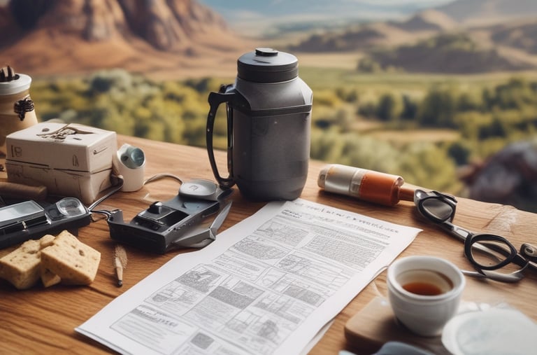 a blue and yellow object in the dark sky