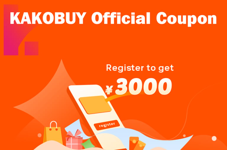 Official Kakobuy New User Rewards & Shipping Coupons