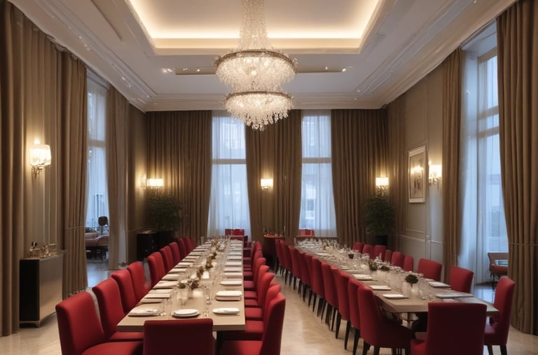 Bright economy suite featuring a sitting area and large windows.