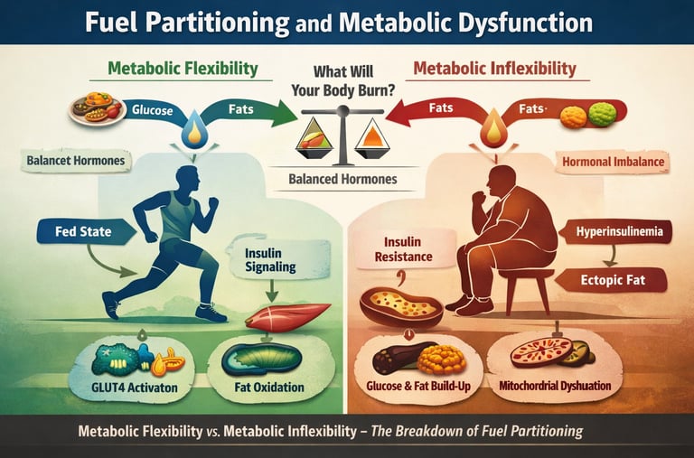 Metabolic Flexibility Explained: How Your Body Switches Between Sugar and Fat — and What Happens Whe