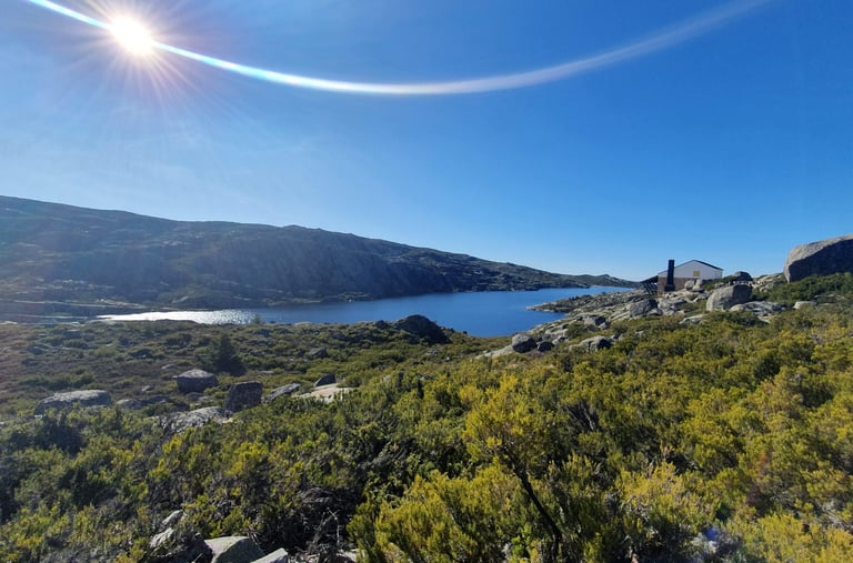 Lagoa Comprida na Serra da Estrela