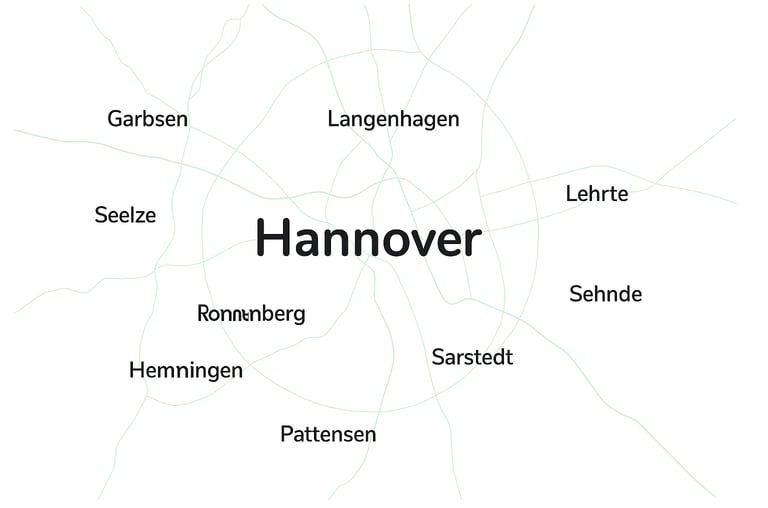 Einsatzgebiet von der mobile Tierheilpraxis Sikorska