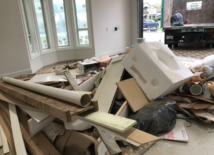 Construction Cleanup - J&J Junk Removal and Hauling