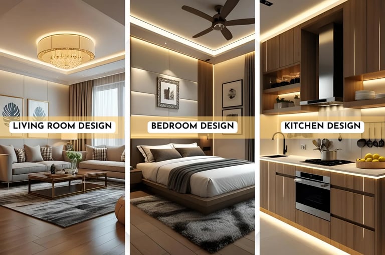 Room-Wise Interior Lighting Ideas