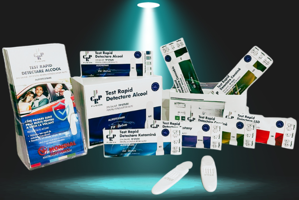 CRP Fusion Teste Rapid Saliva  ANTIDROG drug test kits portfolio