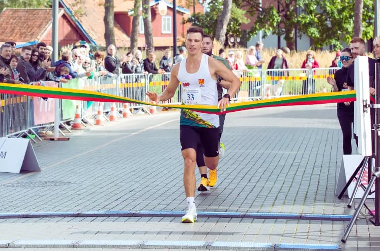 Tarptautinio Nidos Pusės Maratono 2025 absoliutus nugalėtojas