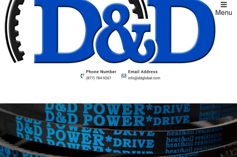 D&D Powerdrive Power Transmission belts