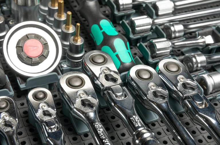 Oman tools Wrench toolbox
