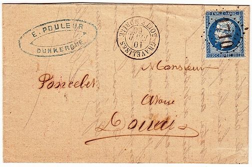 Losange Gros Chiffres 1710 et type 15 Boîte Mobile.