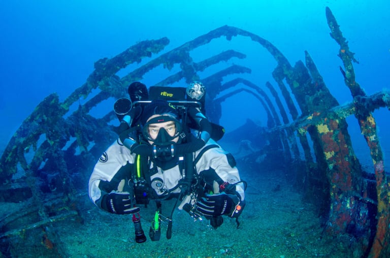 formation normoxic recycleur Revo, rebreather micro revo avec atxdiving