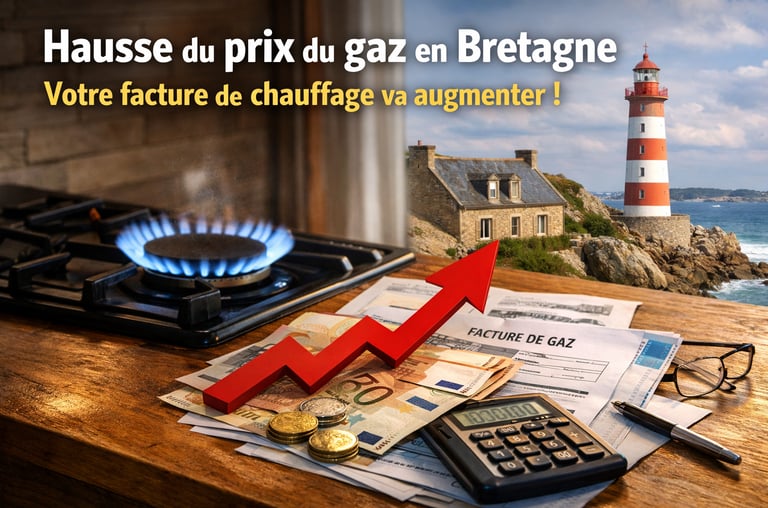 infographie prix gaz bretagne