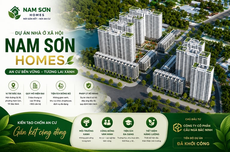 nhà ở xã hội Nam Sơn Cầu Ngà