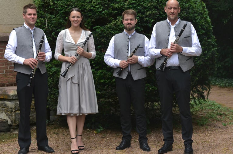 Klarinettenregister von Marc Winterhalder und seine Musikanten