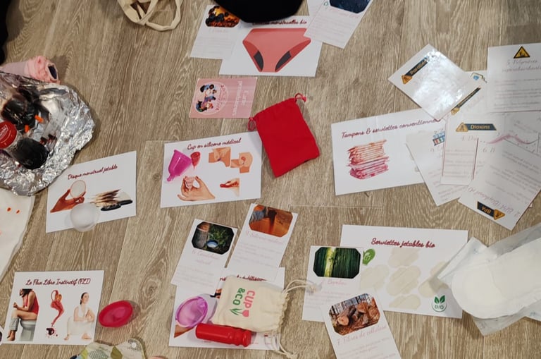 les recueils menstruels