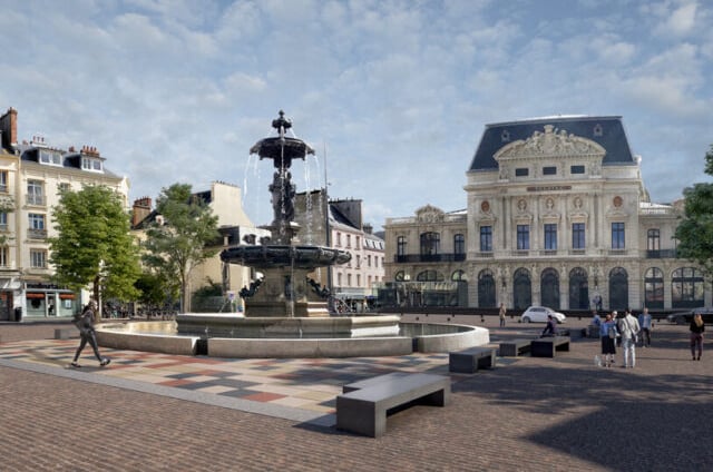 Gîtes de la Cour d'Etienville - Théâtre et rues piétonnes Cherbourg en Cotentin