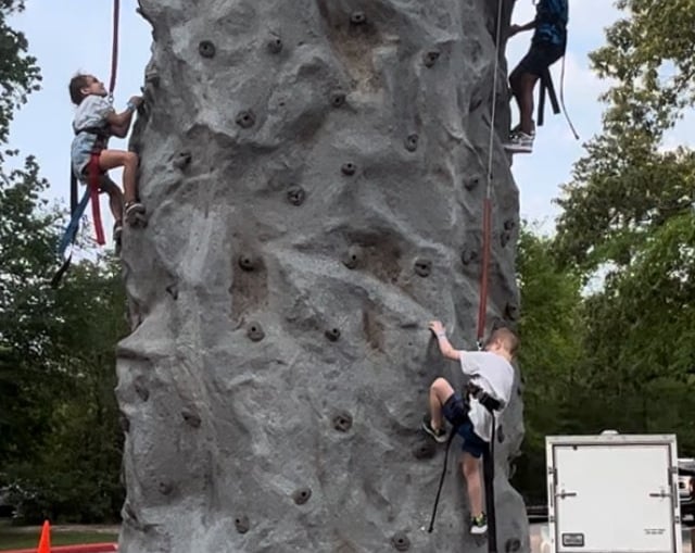 Houston rock climbing wall