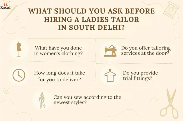 hiring a ladies tailor in south delhi