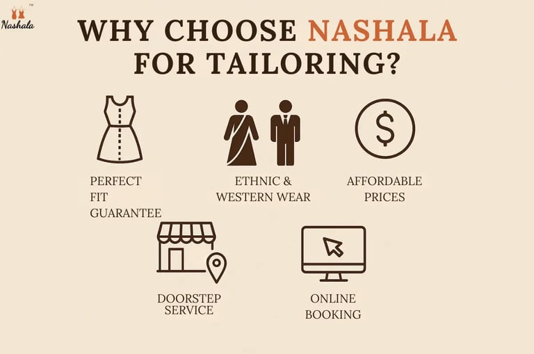 Choose NASHALA for tailoring