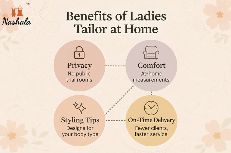 Benefits of Hiring a Ladies Tailor at Home