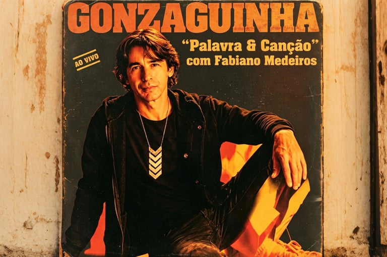 Show homenagem a Gonzaguinha com Fabiano Medeiros.
