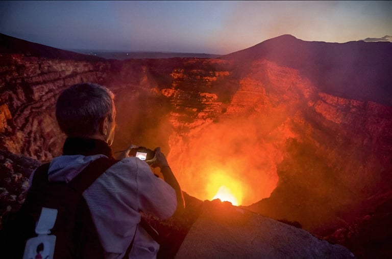 Masaya volcano niht tour