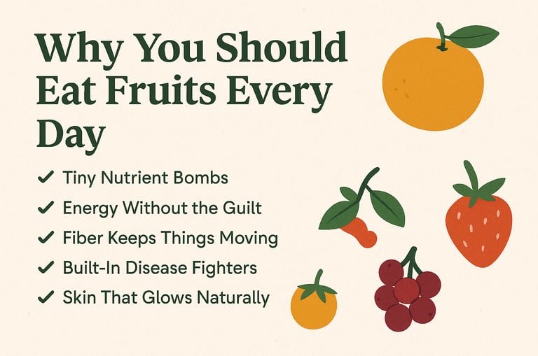 why you should eat fruits daily